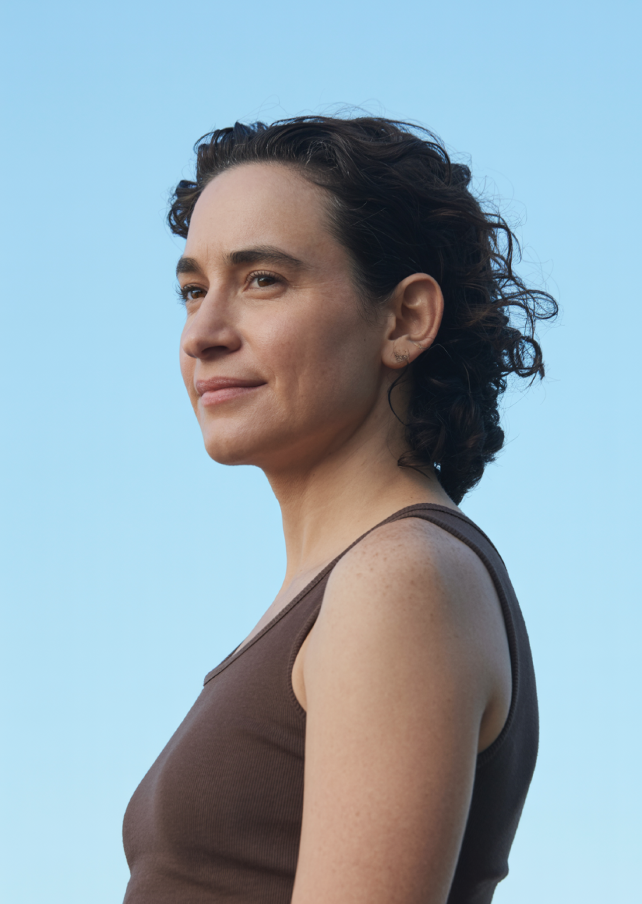 Happy patient achieving weight loss goals